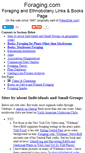 Mobile Screenshot of foraging.com